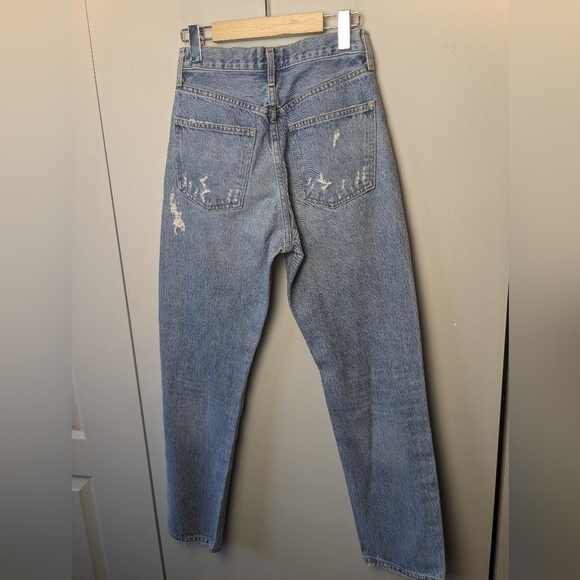 AGOLDE - 90's Mid Rise Loose Fit in Fall Out Jeans Size 23 100% Cotton - Picture 7 of 16